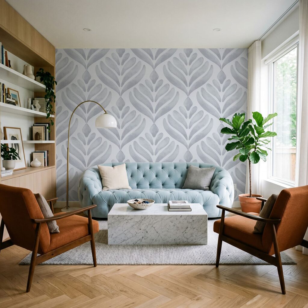 Leaf Emblem Pattern — interior 3