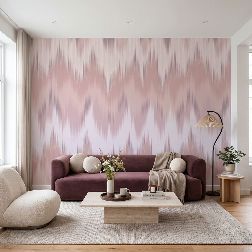 Watercolour Zigzags — interior 2