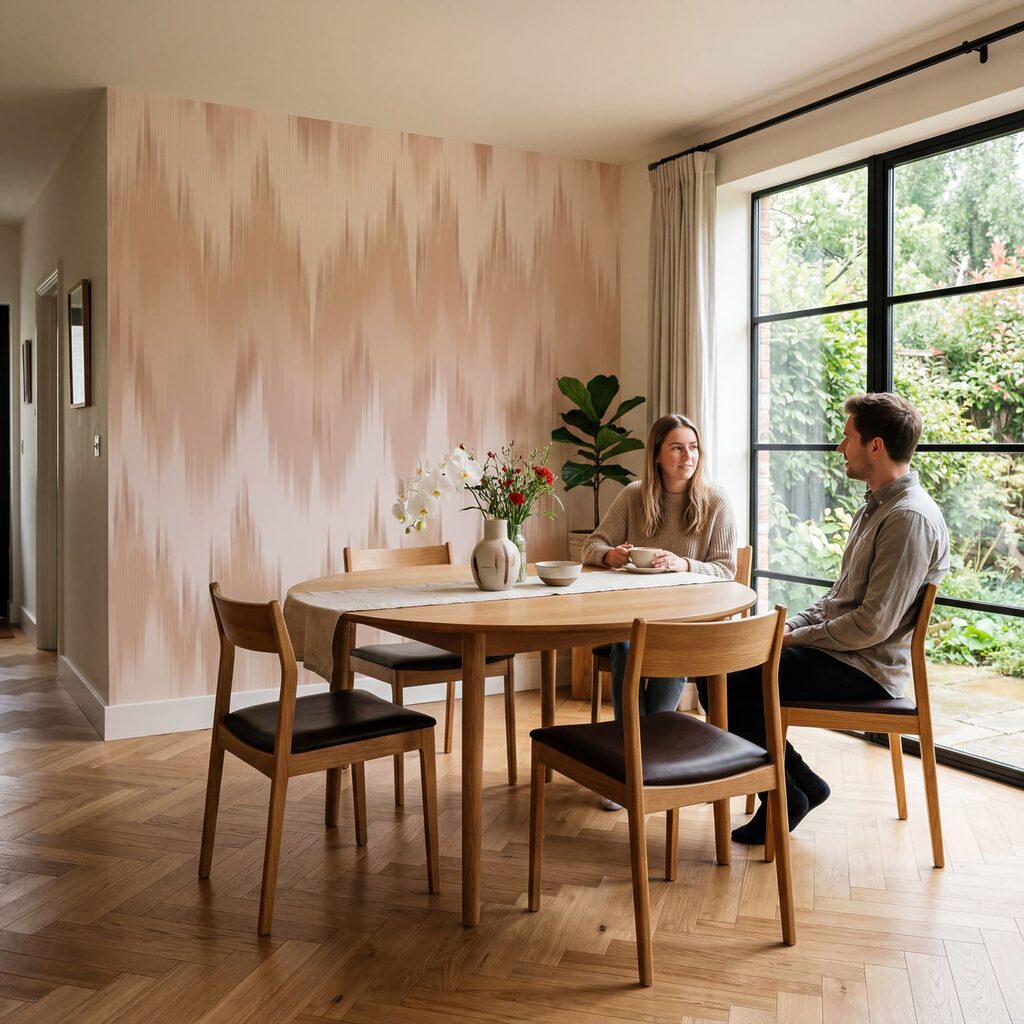 Watercolour Zigzags — interior 3