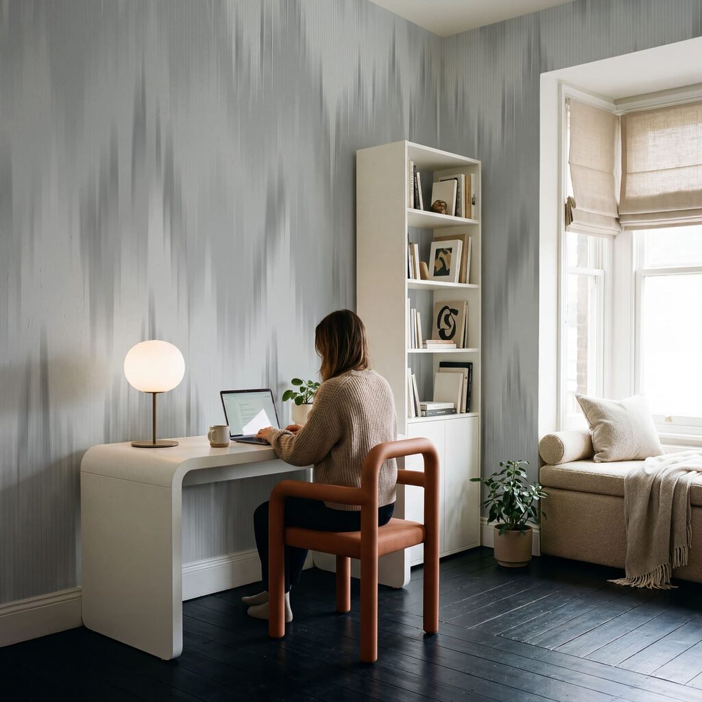 Watercolour Zigzags — interior 3