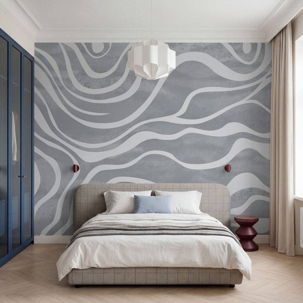Flowing Line Pattern in an interior