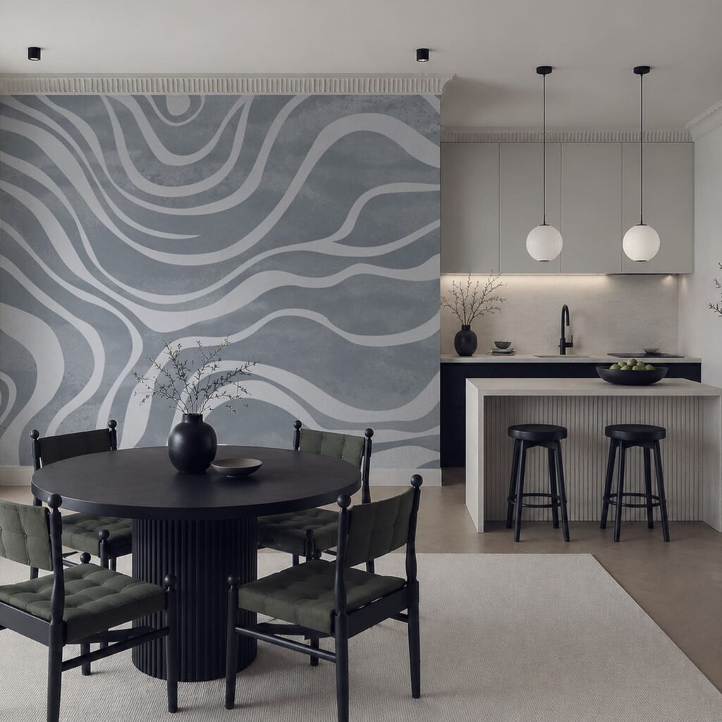 Flowing Line Pattern — interior 3