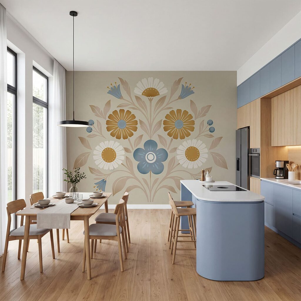 Folk Flower Bouquet — interior 2