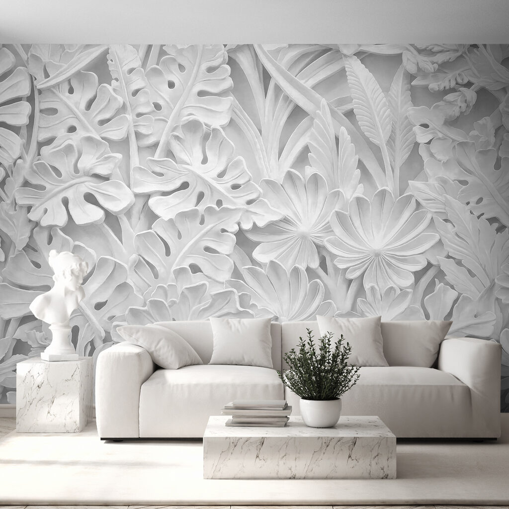 Carved Tropical Flowers — interior 4