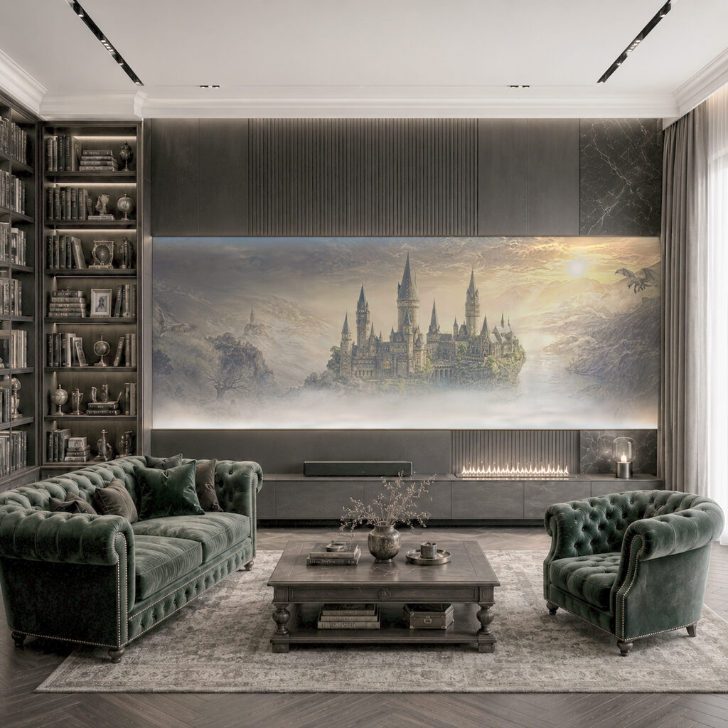 Castle in the Clouds in an interior