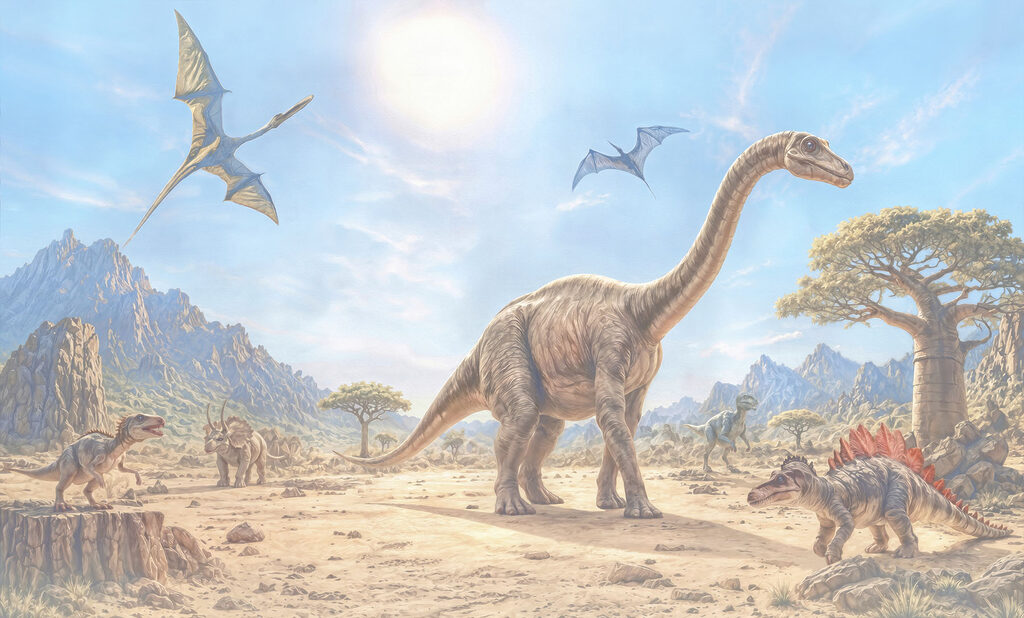 Dinosaur Desert — full design