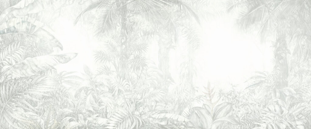Faded Tropical Garden — full design