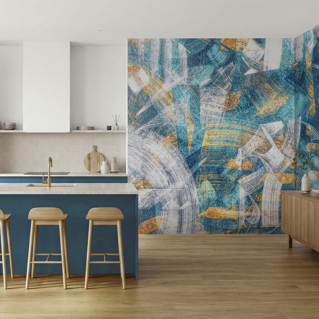Rhythmic Colour Strokes — interior 4
