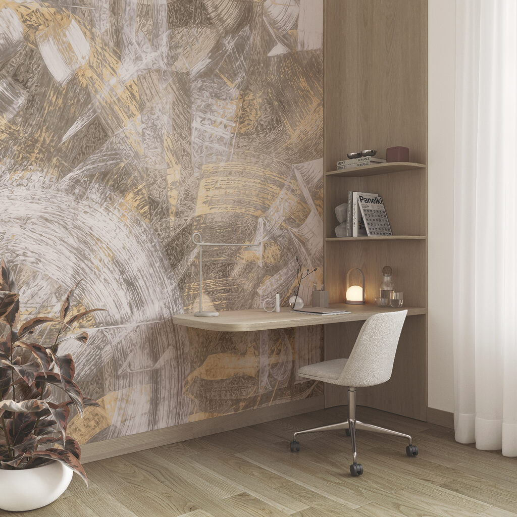 Rhythmic Colour Strokes — interior 4