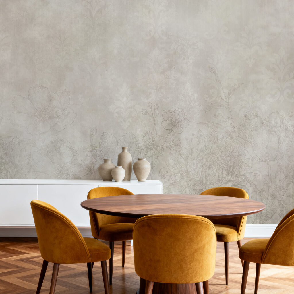 Faded Floral Texture — interior 1