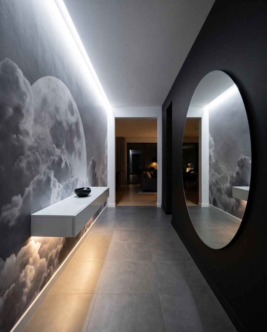 Moon Among Clouds — interior 4