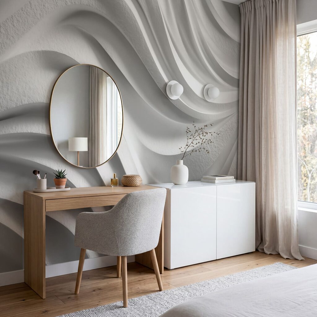 Flowing Sculpted Folds — interior 2