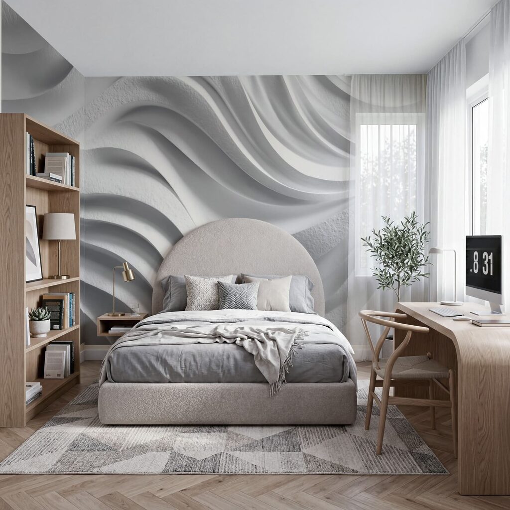 Flowing Sculpted Folds — interior 2