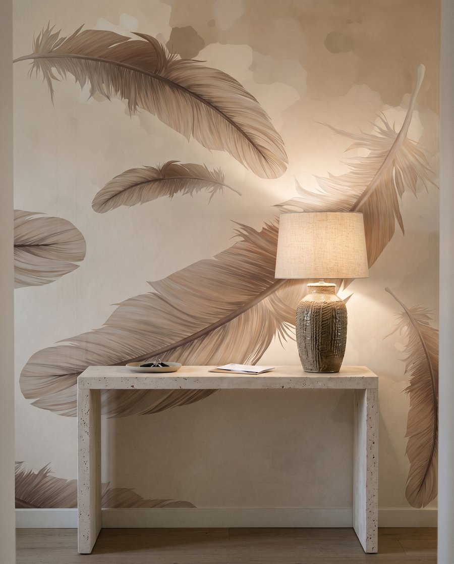 Feathers Adrift — interior 3