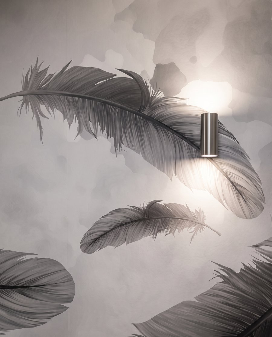 Feathers Adrift — detail