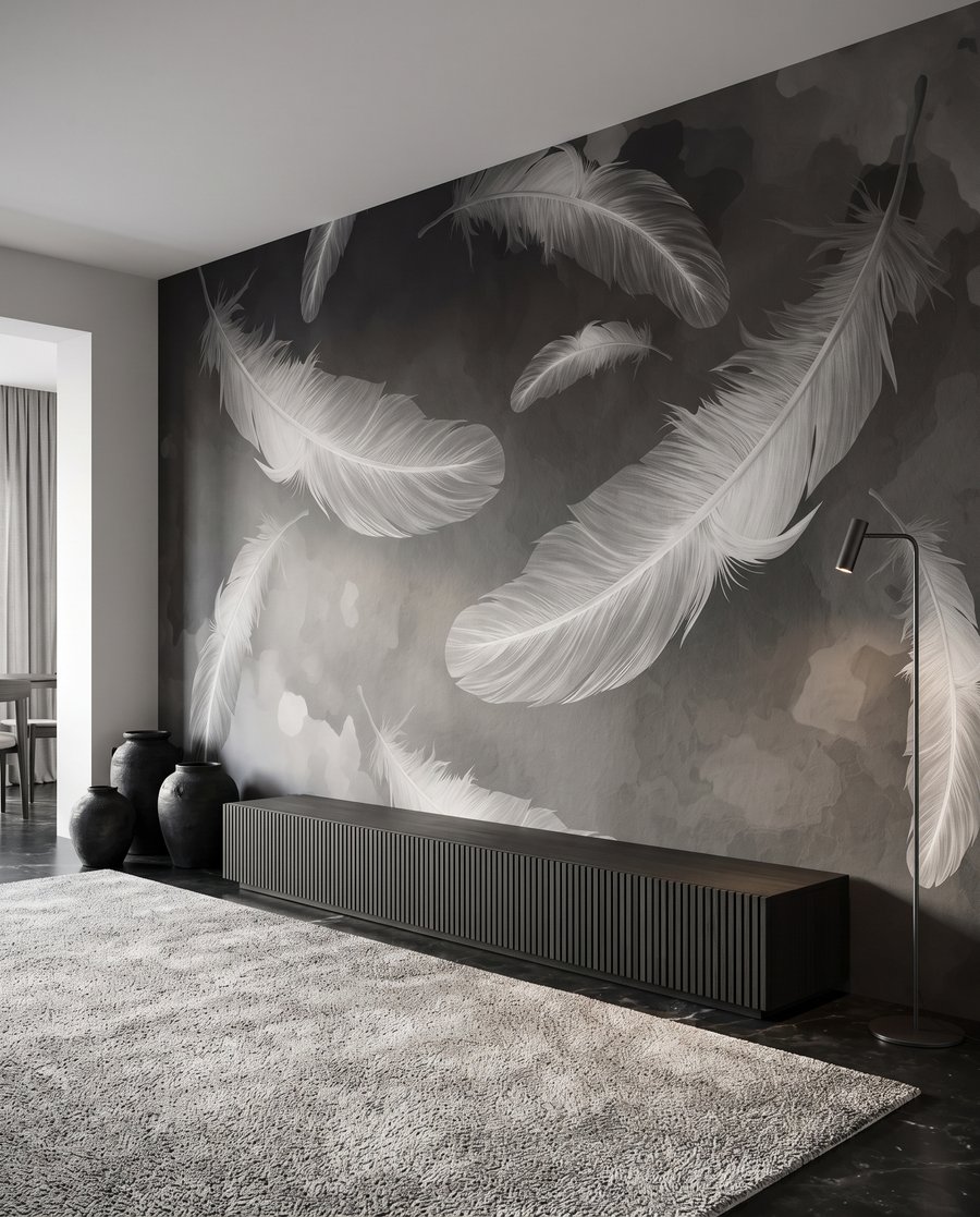 Feathers Adrift — interior 2