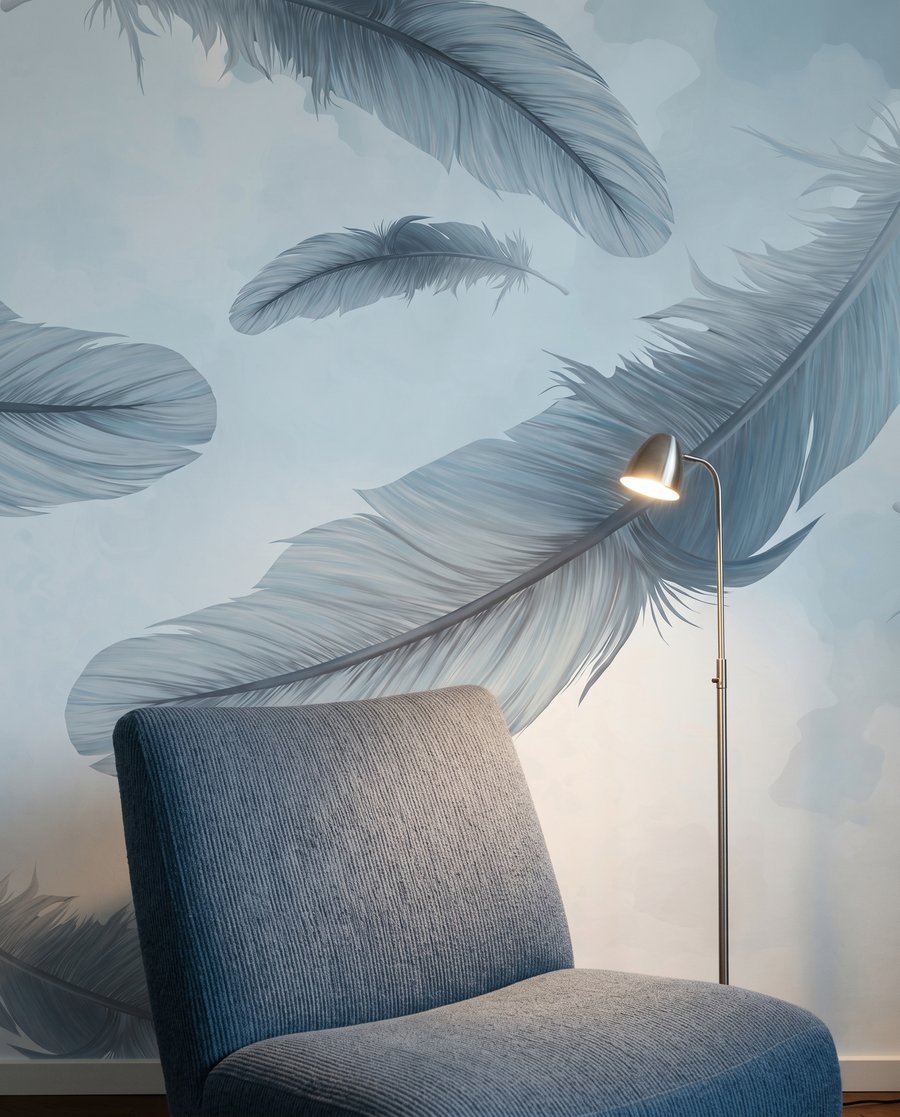 Feathers Adrift — interior 1