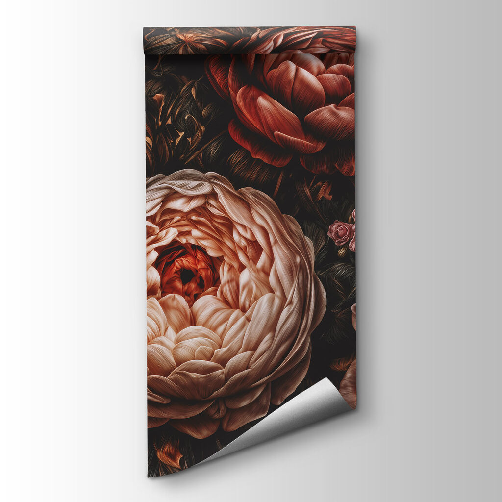 Midnight Flower Tapestry — product view