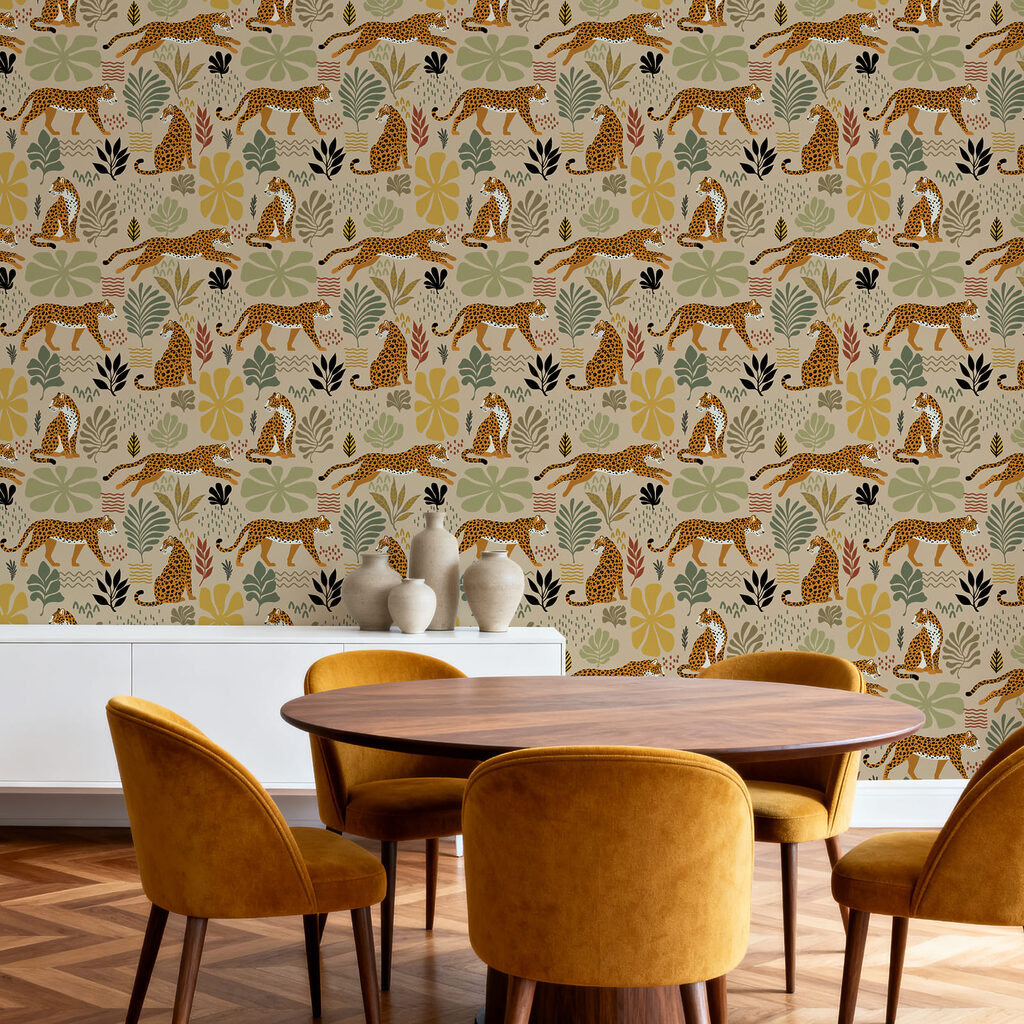 Leopards in Bloom — interior 4