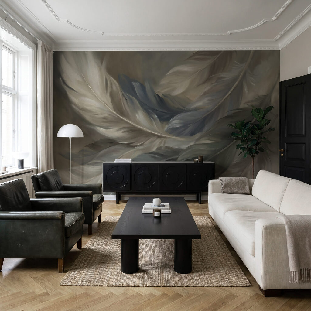 Sweeping Feather Forms — interior 2