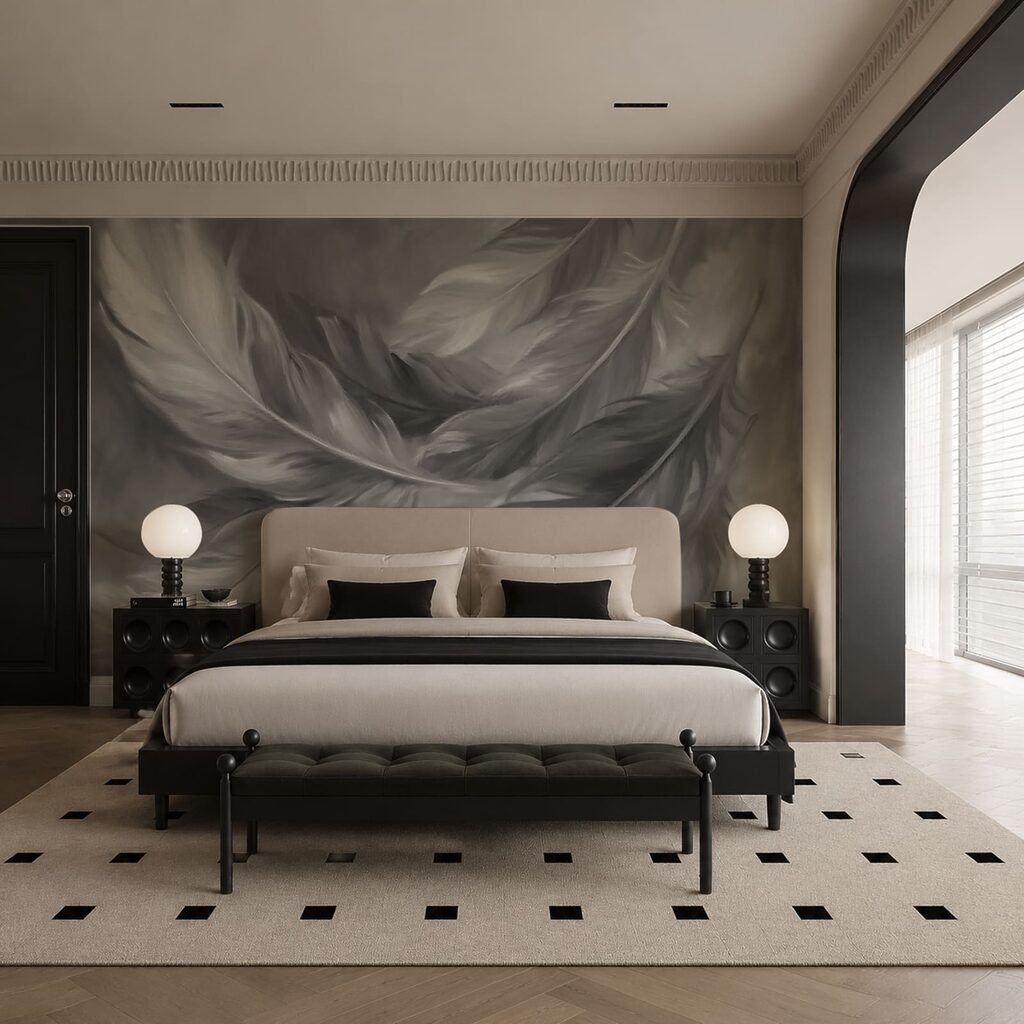 Sweeping Feather Forms — interior 1