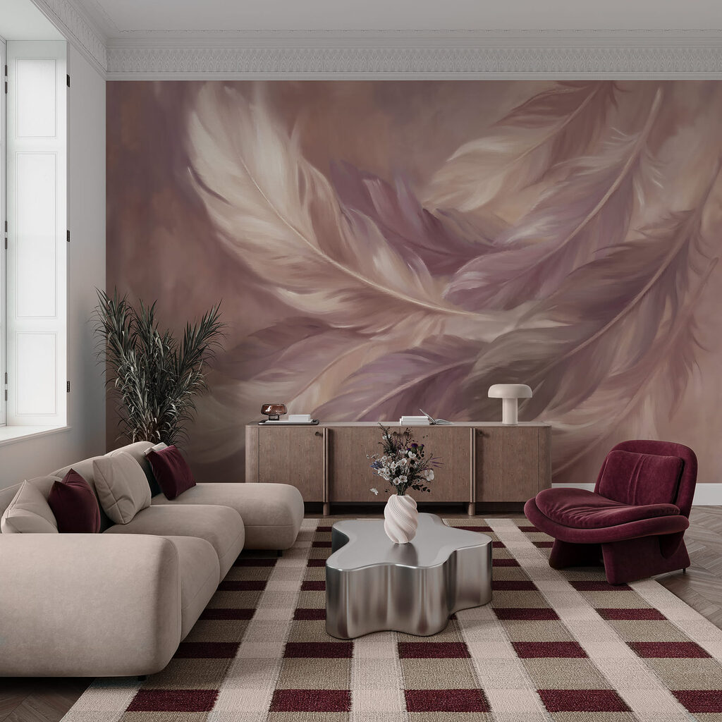 Sweeping Feather Forms — interior 1