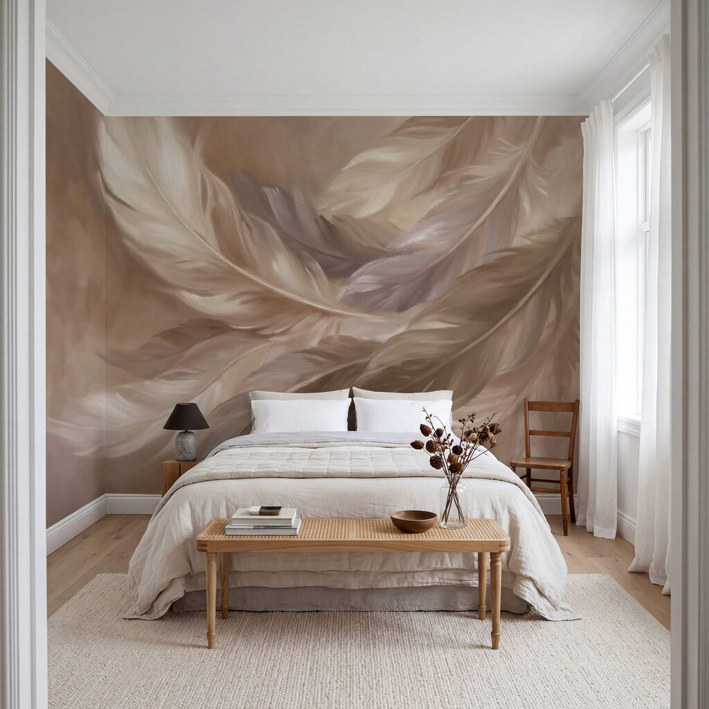 Sweeping Feather Forms — interior 1
