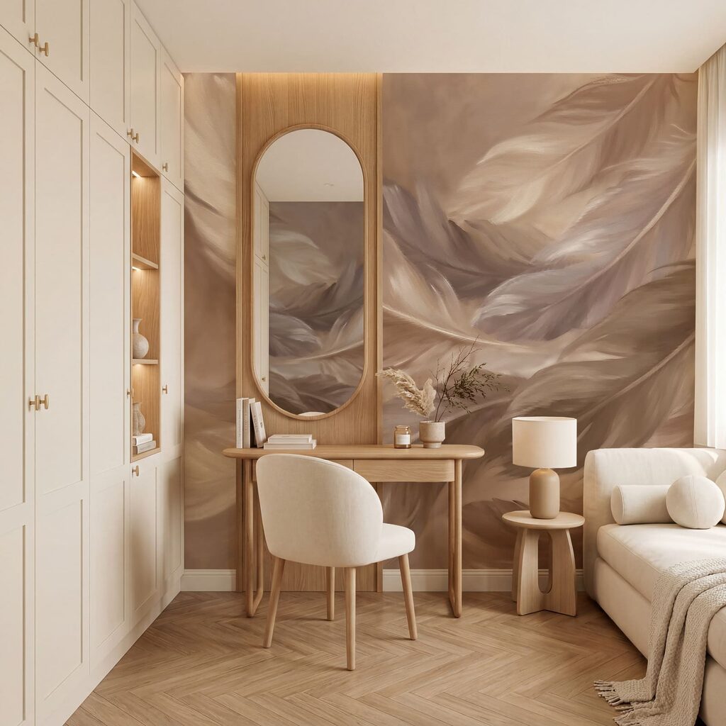 Sweeping Feather Forms — interior 2