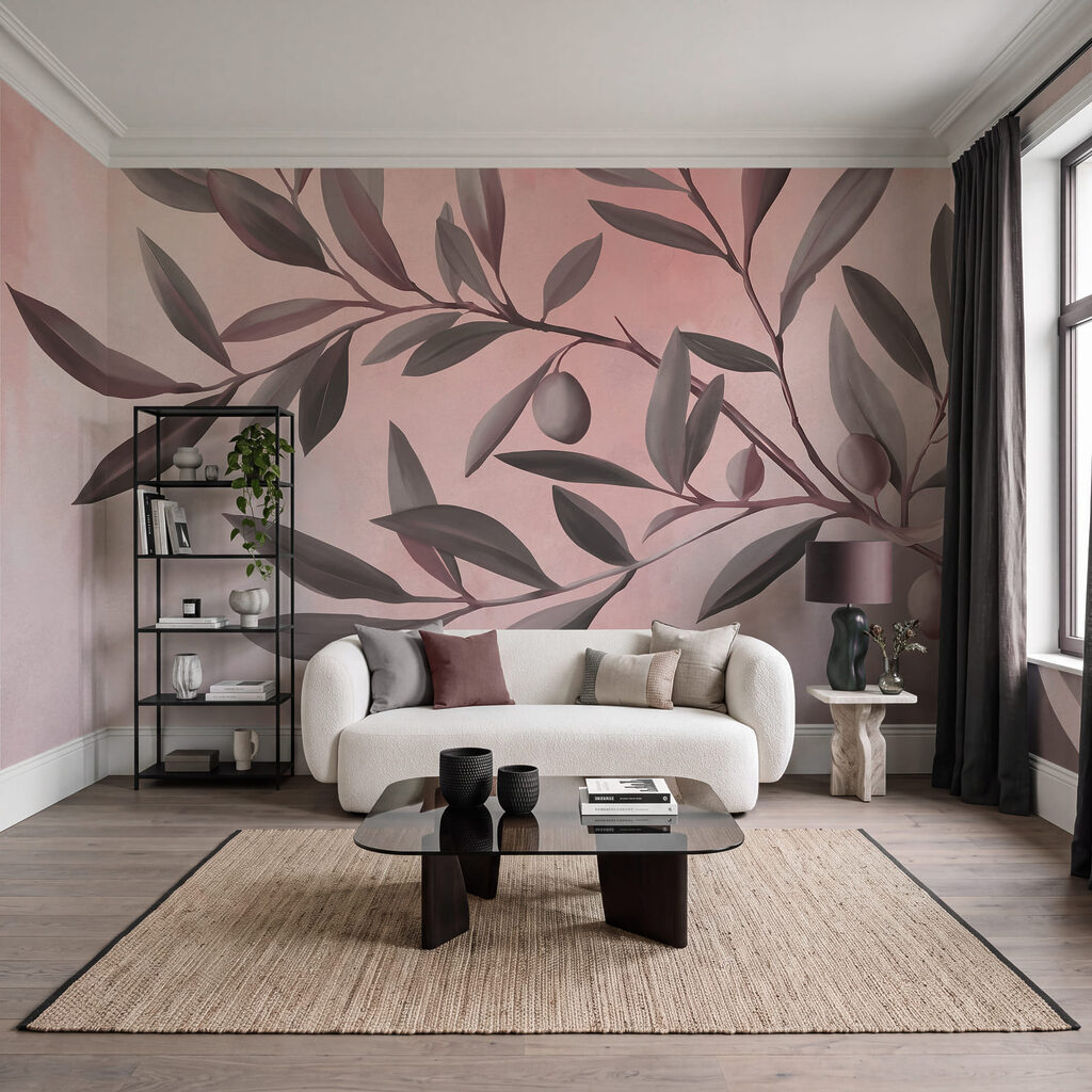 Olive Branch Study — interior 2