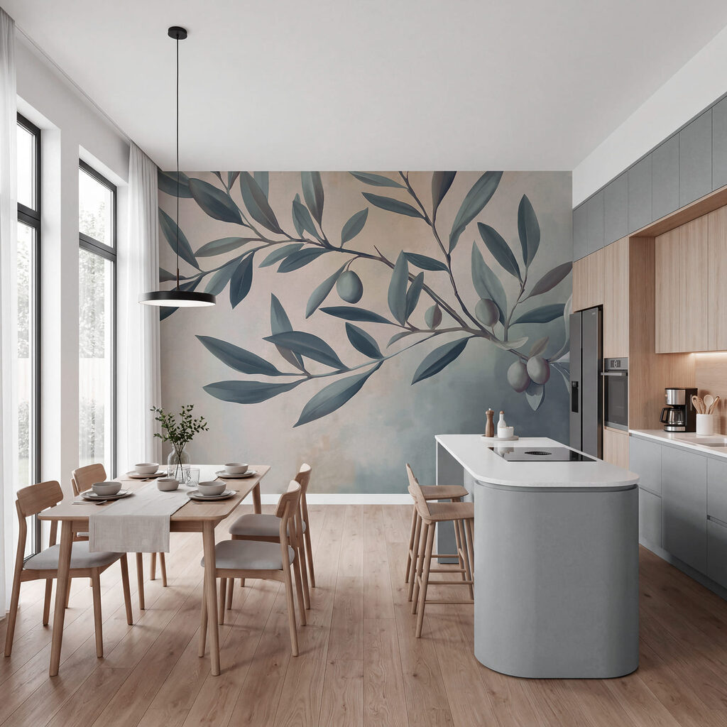 Olive Branch Study — interior 3
