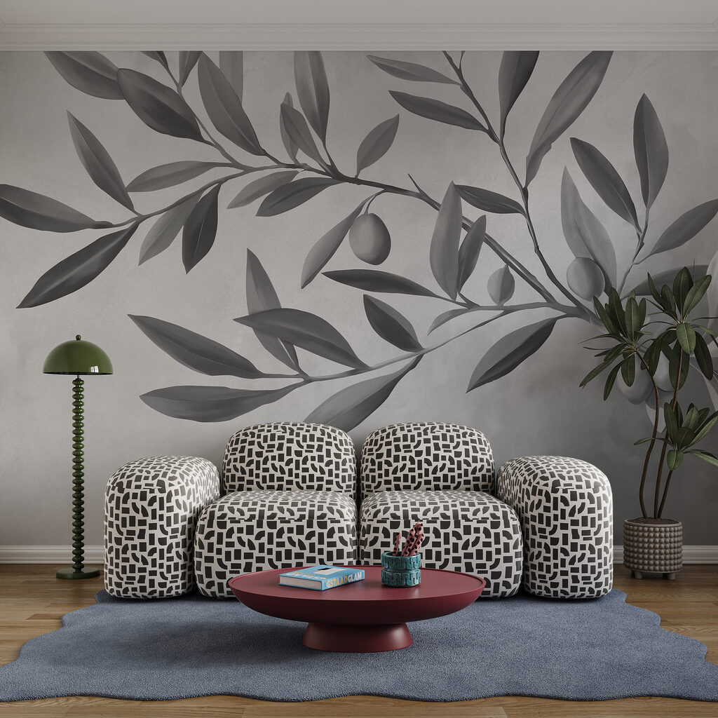 Olive Branch Study — interior 2