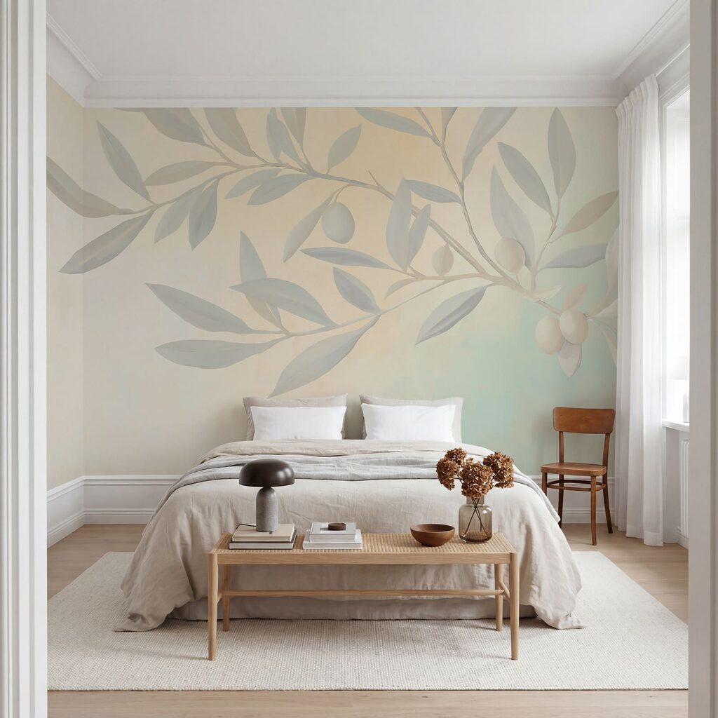 Olive Branch Study — interior 2