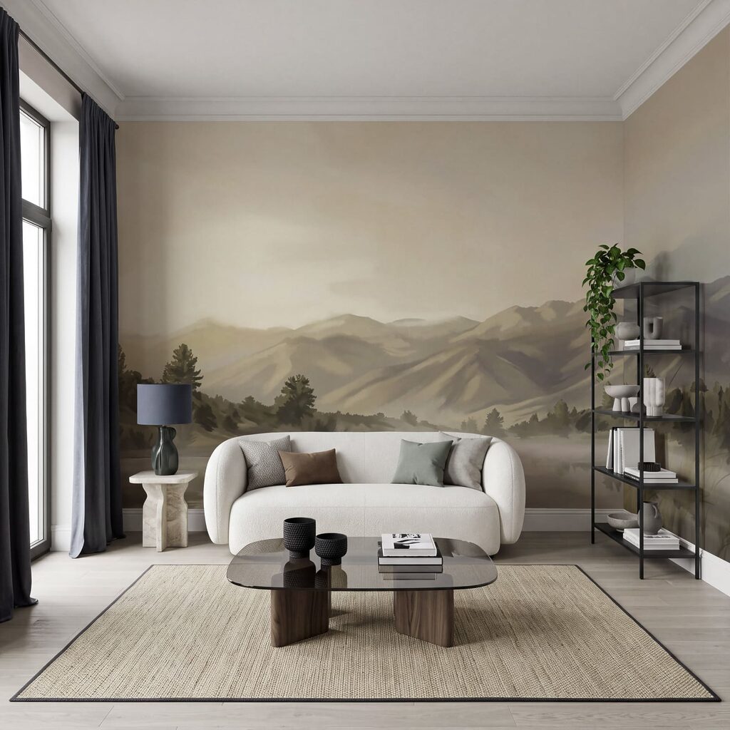 Lake in the Valley in an interior