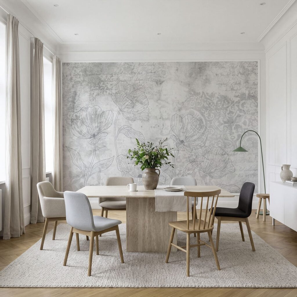 Faded Floral Scrollwork — interior 1