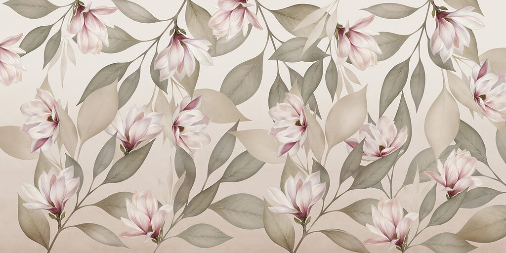 Magnolia Branch Pattern — full design