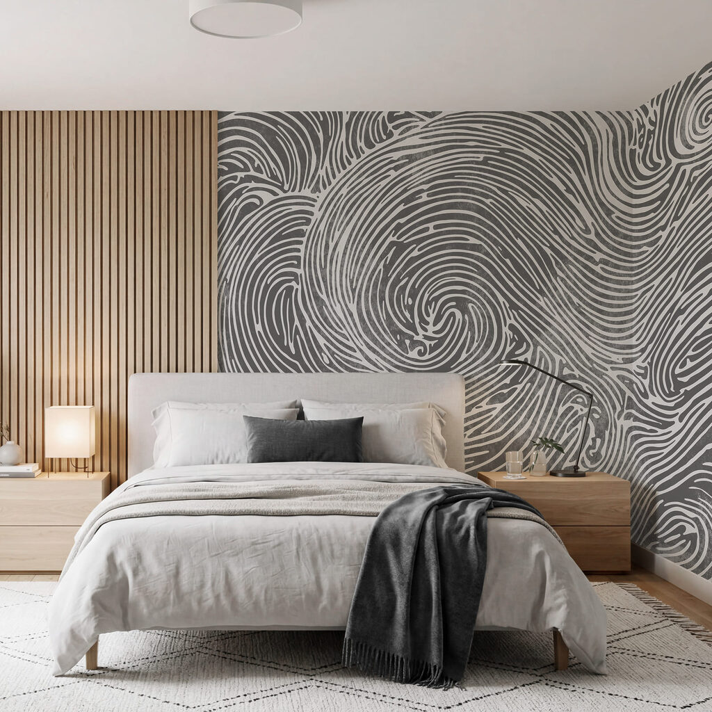 Swirling Fine Lines — interior 2