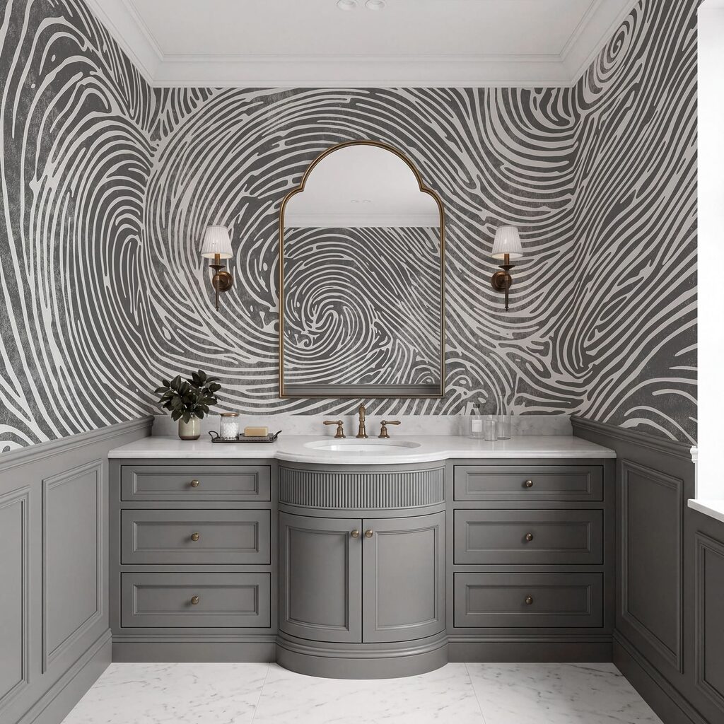 Swirling Fine Lines — interior 3