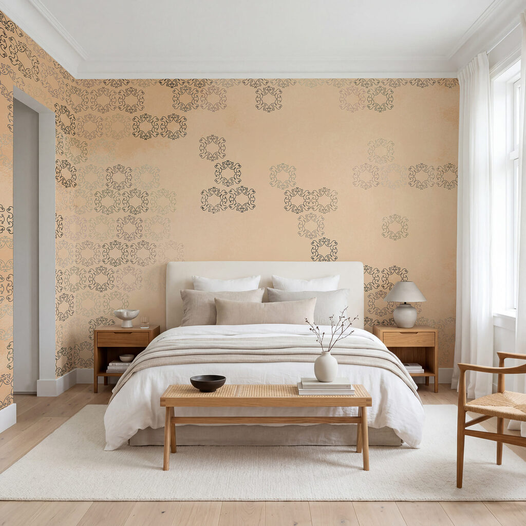 Faded Floral Geometry — interior 2