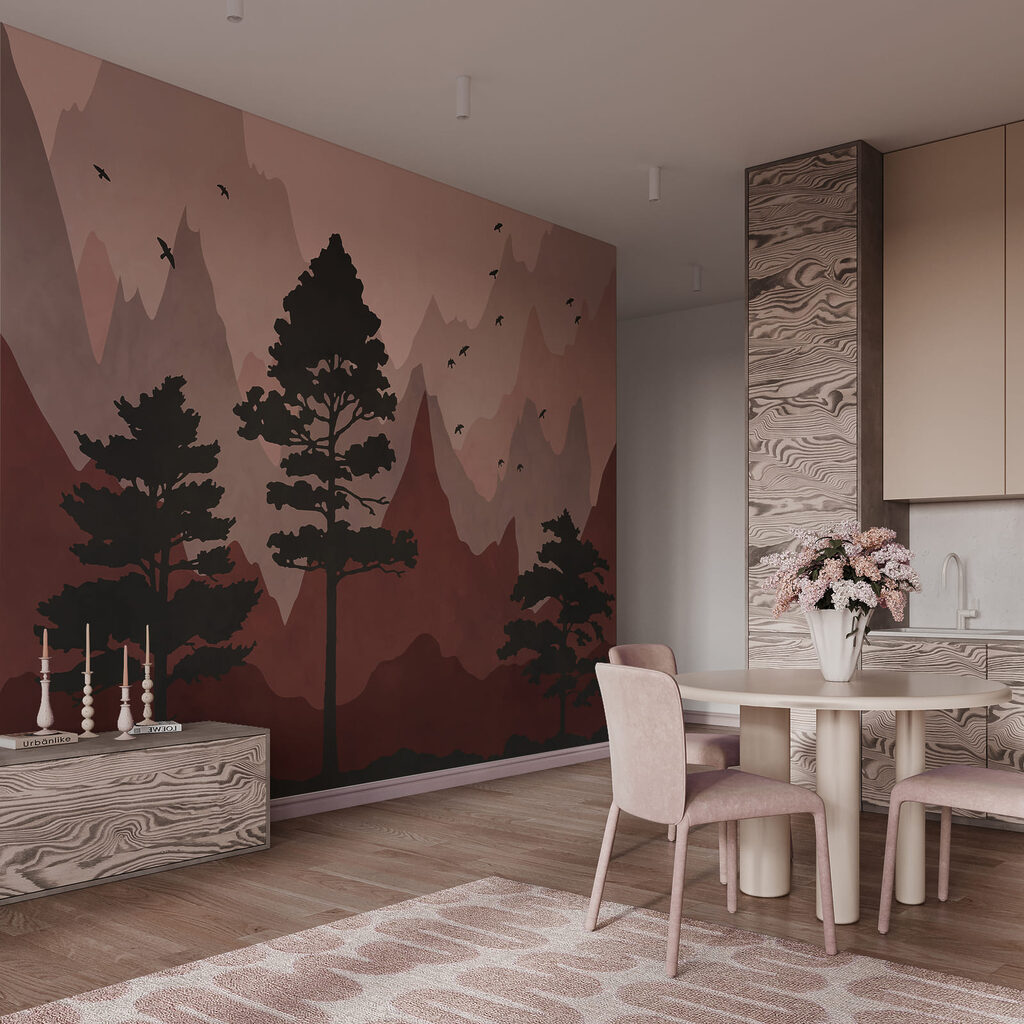 Pines Beneath the Peaks — interior 1