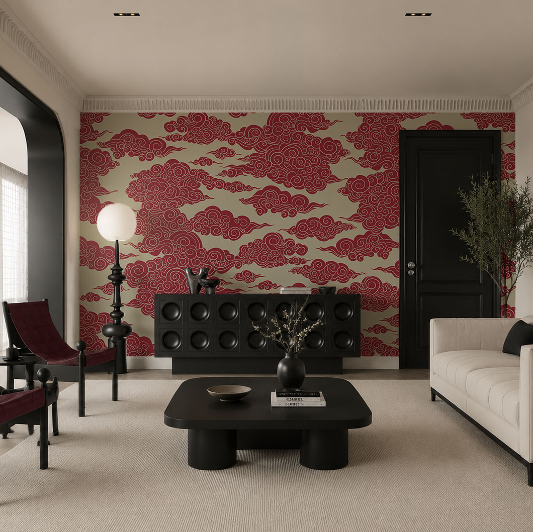 Cloud Scroll Pattern — interior 2