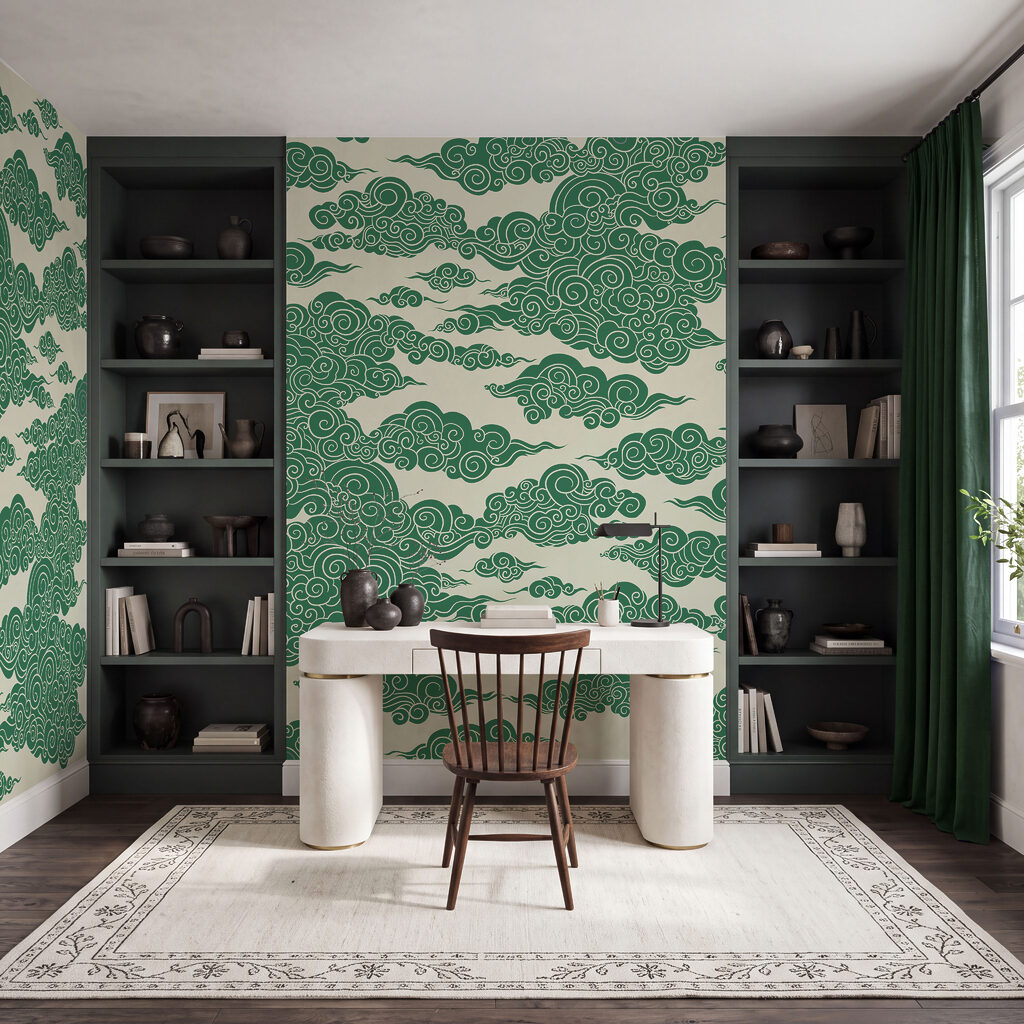 Cloud Scroll Pattern — interior 2