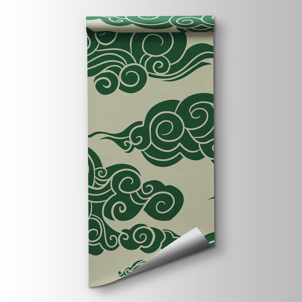 Cloud Scroll Pattern — product view