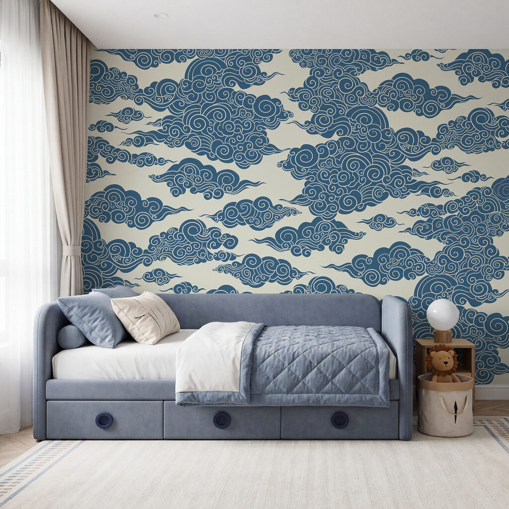 Cloud Scroll Pattern — interior 2