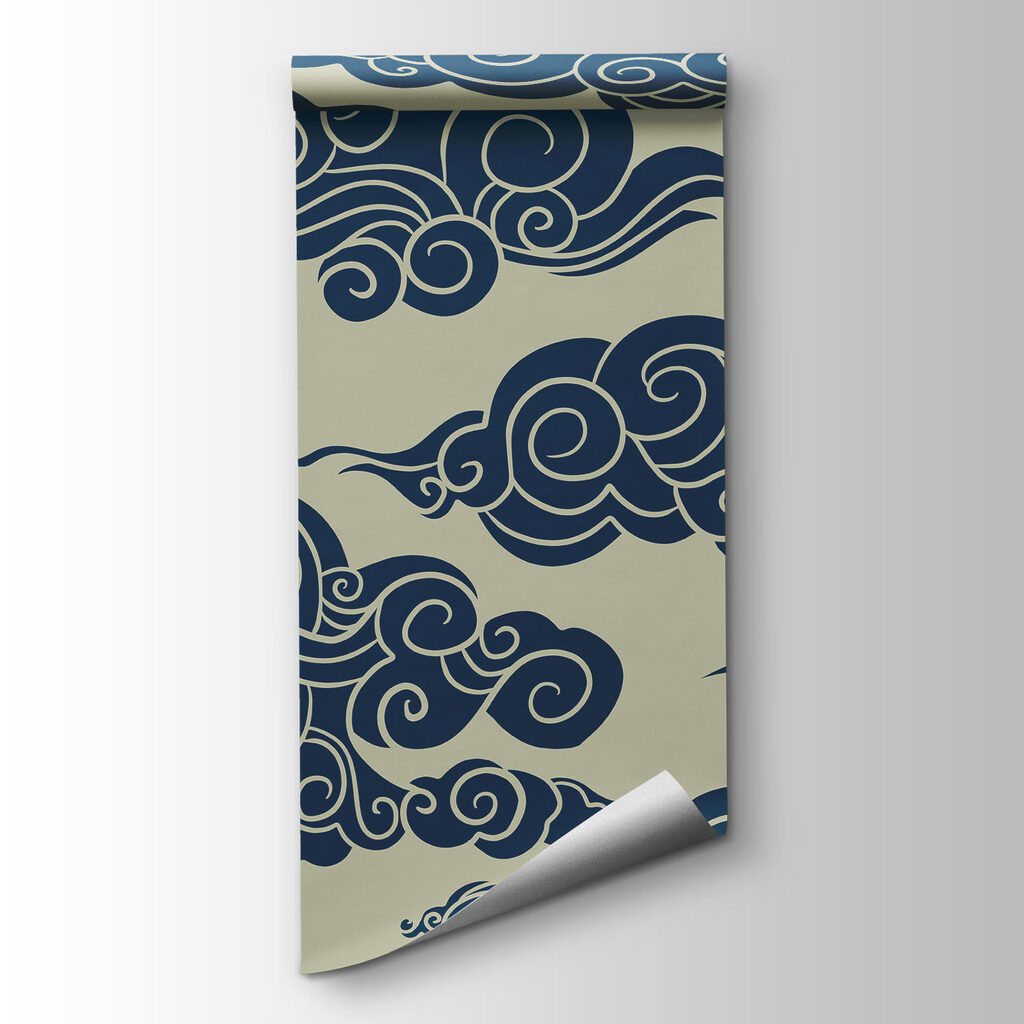 Cloud Scroll Pattern — product view