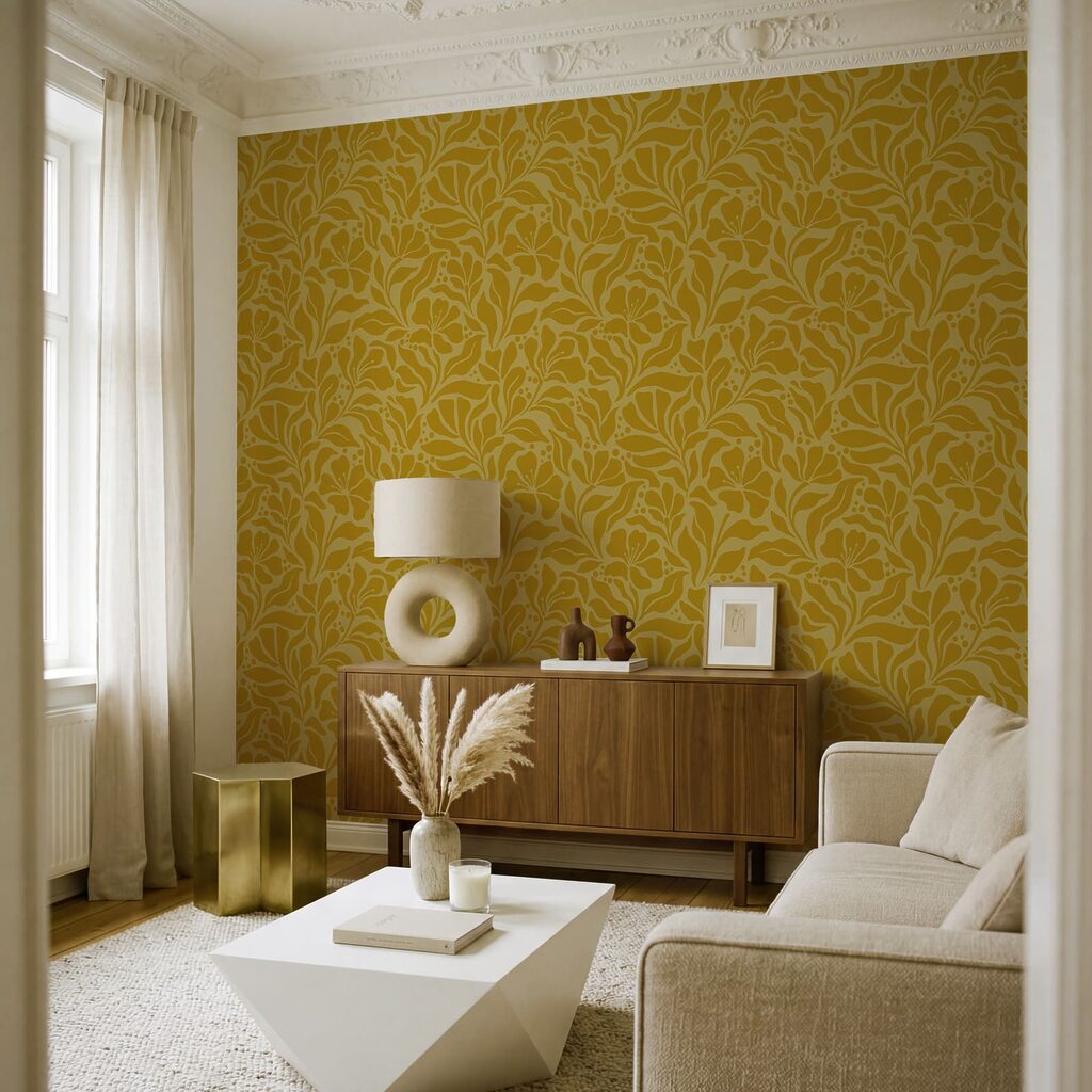 Golden Textured Pattern — interior 2
