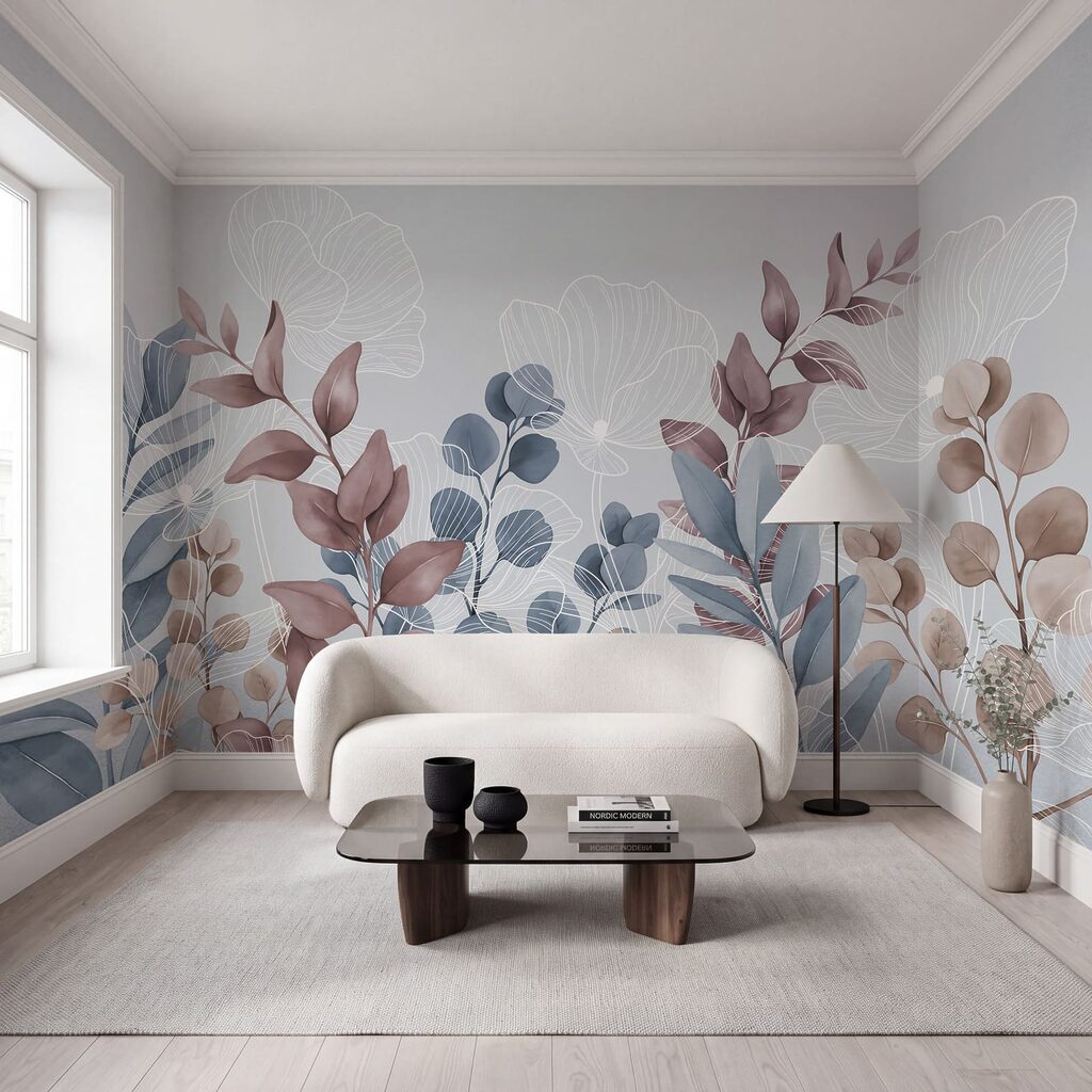 Botanical Sprig Garden in an interior