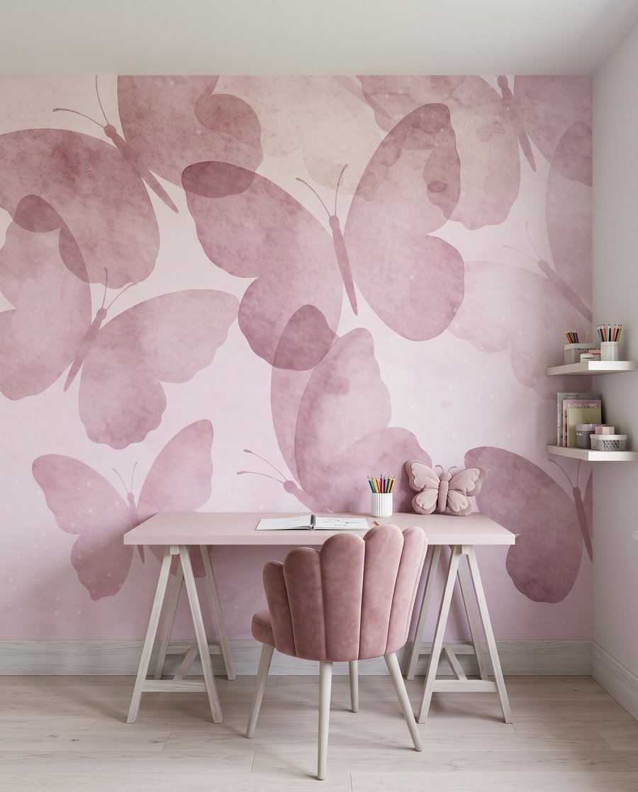 Butterflies on Ivory — interior 1