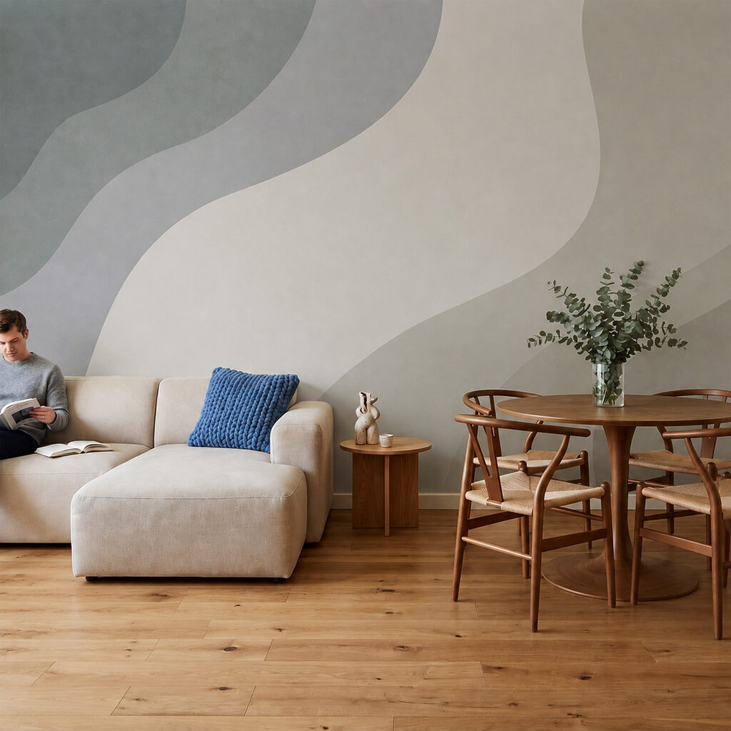 Gentle Flowing Bands — interior 2