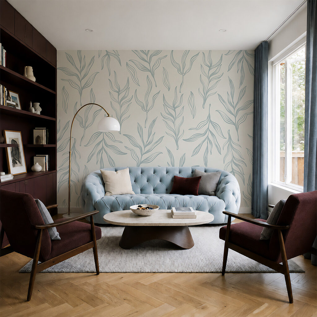 Leaf Sprig Pattern — interior 1