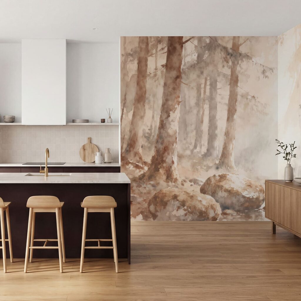 Woodland Stream in Light — interior 1